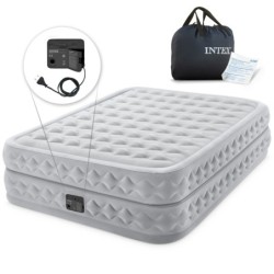 Materac dmuchany z wbudowaną pompką dwuosobowy INTEX 64490 - INTEX
