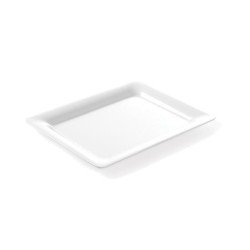 Taca z melaminy, 525x160 mm, biała - Fine Dine