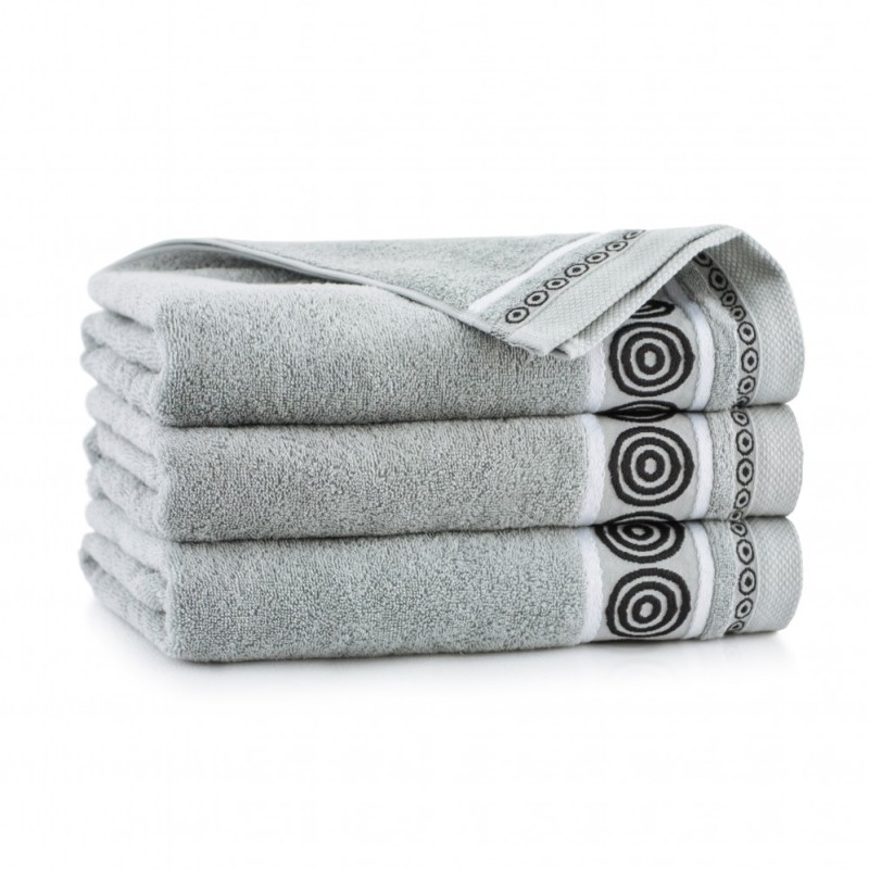 Ręcznik - Zwoltex Rondo - Szary